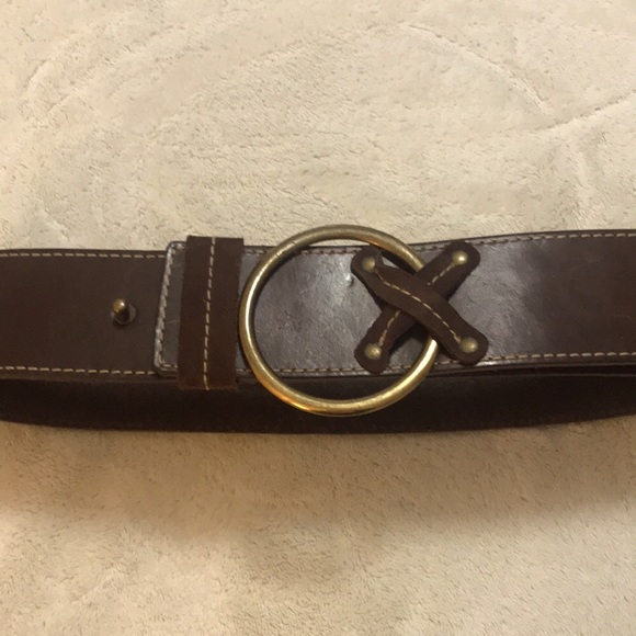 Vintage Genuine Leather Western Belt - Picture 4 of 12